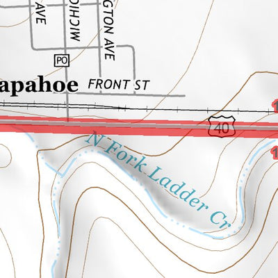 38102NE Page 32 Cheyenne Wells Topo Preview 3