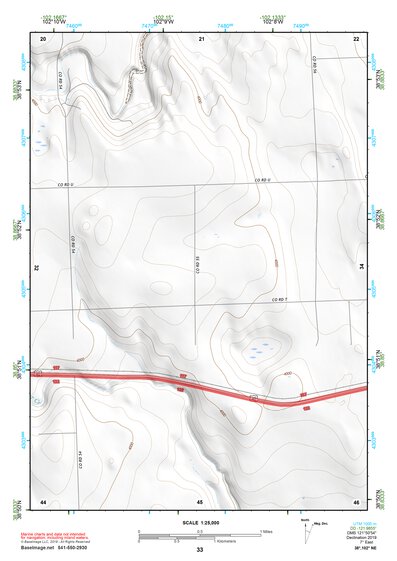 38102NE Page 33 Cheyenne Wells Topo Preview 1