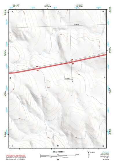 38102NE Page 39 Cheyenne Wells Topo Preview 1