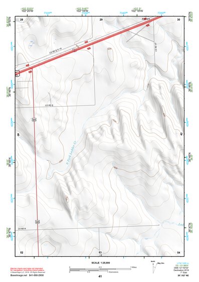 38102NE Page 41 Cheyenne Wells Topo Preview 1