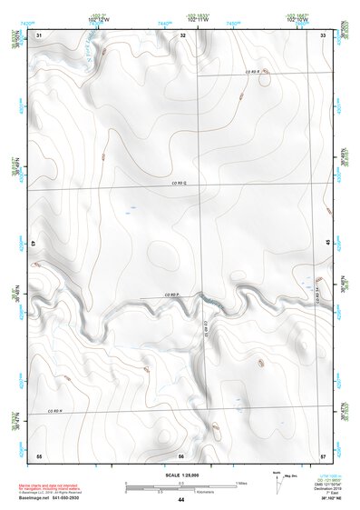 38102NE Page 44 Cheyenne Wells Topo Preview 1