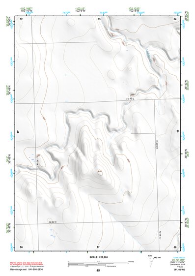 38102NE Page 45 Cheyenne Wells Topo Preview 1