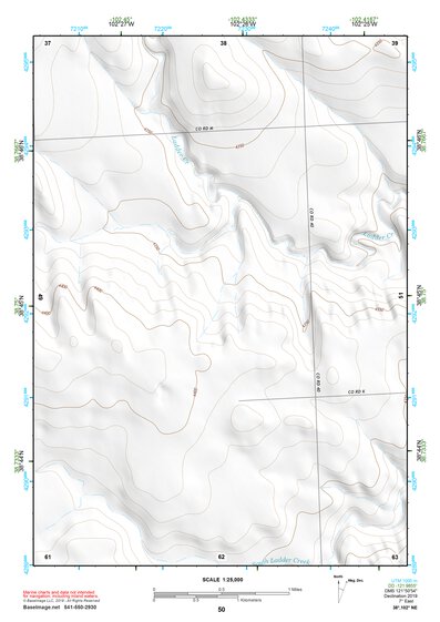 38102NE Page 50 Cheyenne Wells Topo Preview 1