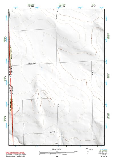 38102NE Page 60 Cheyenne Wells Topo Preview 1