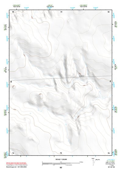 38102NE Page 63 Cheyenne Wells Topo Preview 1