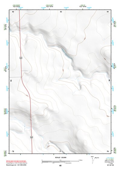 38102NE Page 65 Cheyenne Wells Topo Preview 1