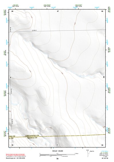 38102NE Page 79 Cheyenne Wells Topo Preview 1