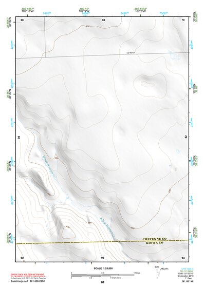 38102NE Page 81 Cheyenne Wells Topo Preview 1