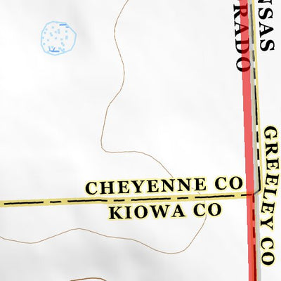 38102NE Page 83 Cheyenne Wells Topo Preview 3