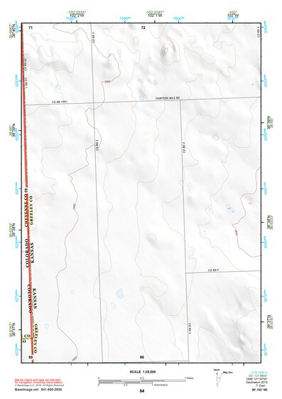 38102NE Page 84 Cheyenne Wells Topo Preview 1