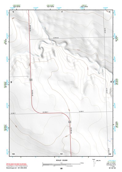 38102NE Page 89 Cheyenne Wells Topo Preview 1