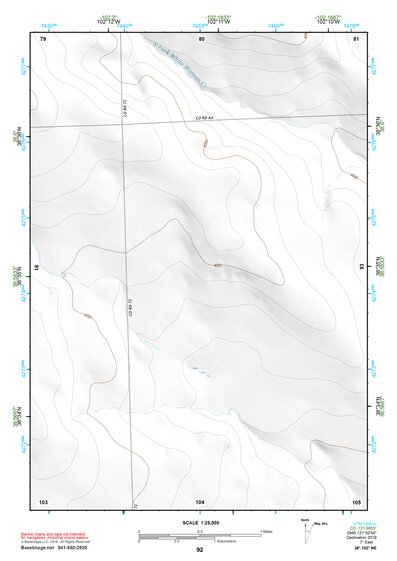 38102NE Page 92 Cheyenne Wells Topo Preview 1