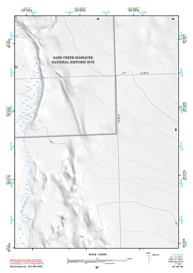38102NE Page 97 Cheyenne Wells Topo Preview 1