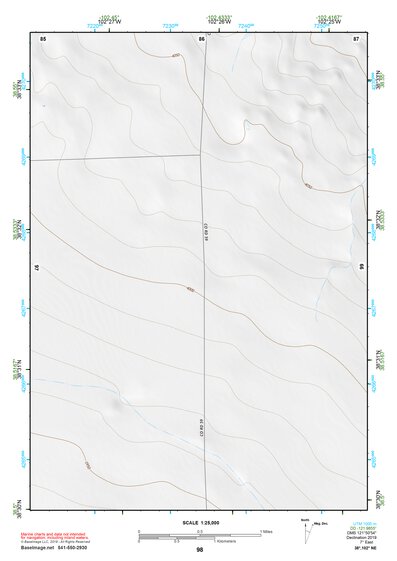 38102NE Page 98 Cheyenne Wells Topo Preview 1