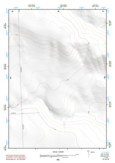38102NE Page 102 Cheyenne Wells Topo Preview 1