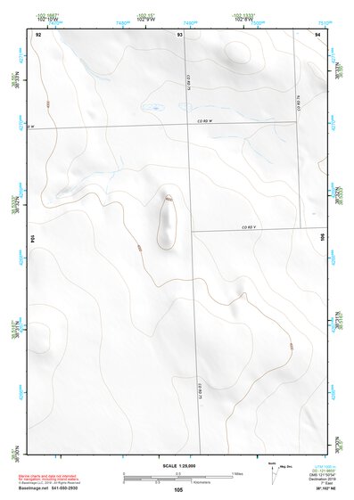 38102NE Page 105 Cheyenne Wells Topo Preview 1