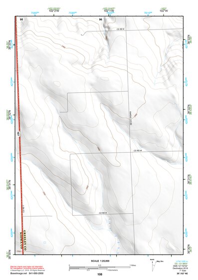 38102NE Page 108 Cheyenne Wells Topo Preview 1