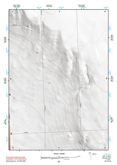 38103SE Page 21 Las Animas Topo Preview 1