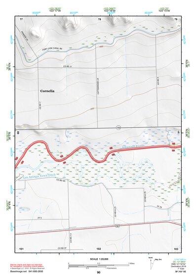 38103SE Page 90 Las Animas Topo Preview 1