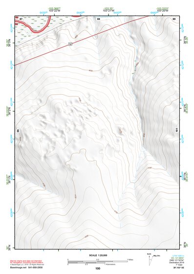 38103SE Page 100 Las Animas Topo Preview 1