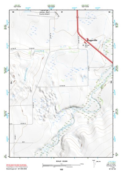 38103SE Page 103 Las Animas Topo Preview 1