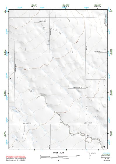 38104NE Page 2 Colorado Springs Topo Preview 1