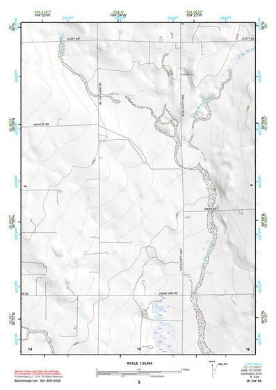 38104NE Page 3 Colorado Springs Topo Preview 1