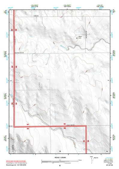 38104NE Page 6 Colorado Springs Topo Preview 1