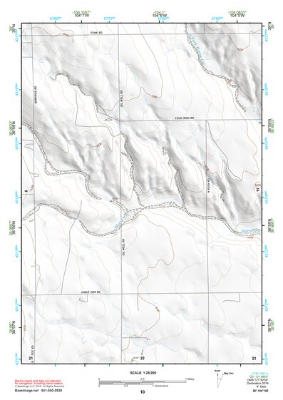 38104NE Page 10 Colorado Springs Topo Preview 1