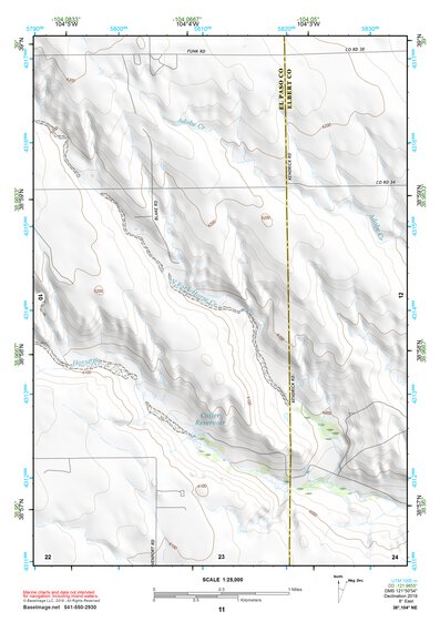 38104NE Page 11 Colorado Springs Topo Preview 1