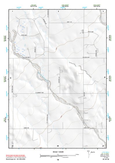 38104NE Page 14 Colorado Springs Topo Preview 1