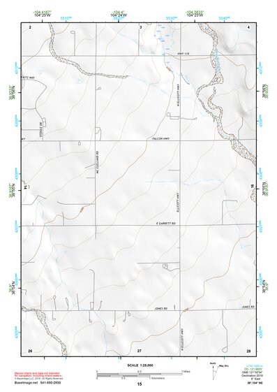 38104NE Page 15 Colorado Springs Topo Preview 1