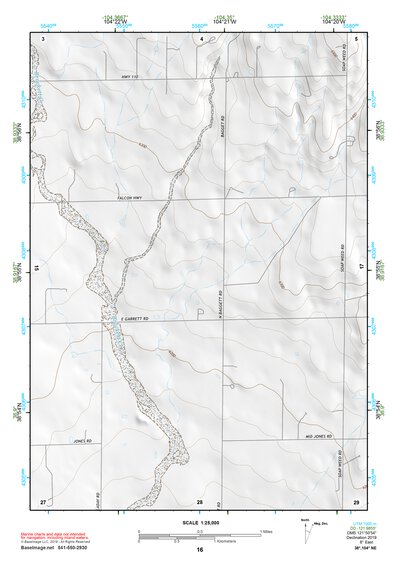 38104NE Page 16 Colorado Springs Topo Preview 1