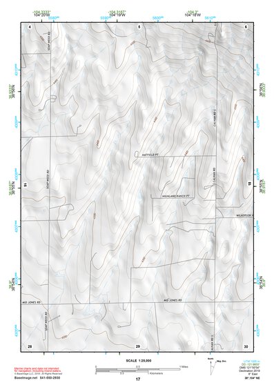 38104NE Page 17 Colorado Springs Topo Preview 1