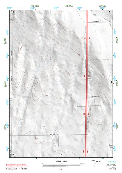 38104NE Page 18 Colorado Springs Topo Preview 1