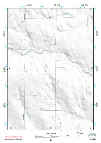 38104NE Page 20 Colorado Springs Topo Preview 1
