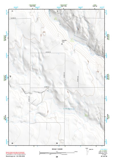 38104NE Page 24 Colorado Springs Topo Preview 1