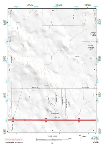 38104NE Page 26 Colorado Springs Topo Preview 1