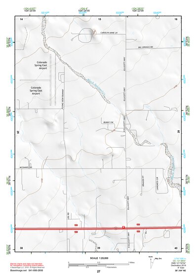 38104NE Page 27 Colorado Springs Topo Preview 1