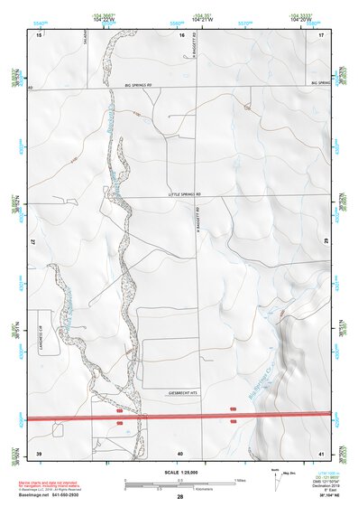 38104NE Page 28 Colorado Springs Topo Preview 1