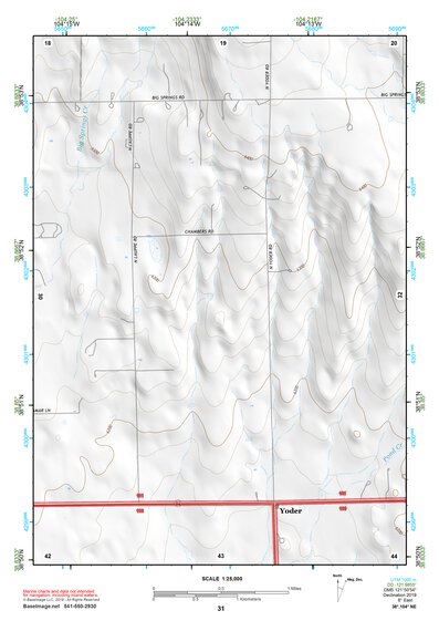 38104NE Page 31 Colorado Springs Topo Preview 1