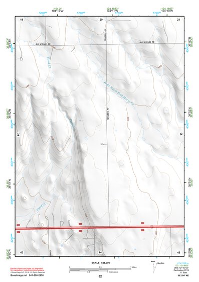 38104NE Page 32 Colorado Springs Topo Preview 1
