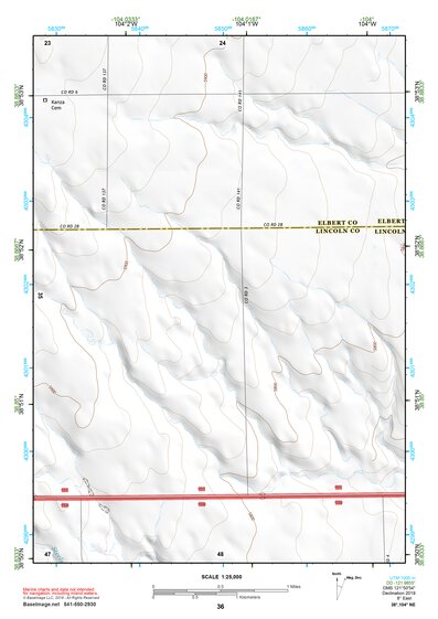 38104NE Page 36 Colorado Springs Topo Preview 1