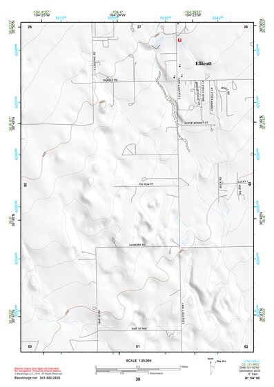 38104NE Page 39 Colorado Springs Topo Preview 1