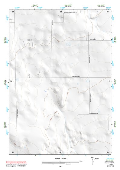 38104NE Page 50 Colorado Springs Topo Preview 1