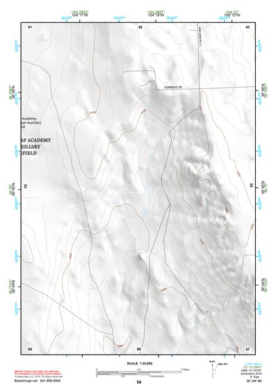 38104NE Page 54 Colorado Springs Topo Preview 1