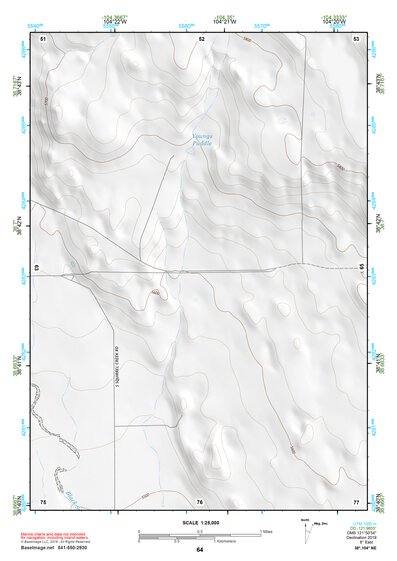 38104NE Page 64 Colorado Springs Topo Preview 1