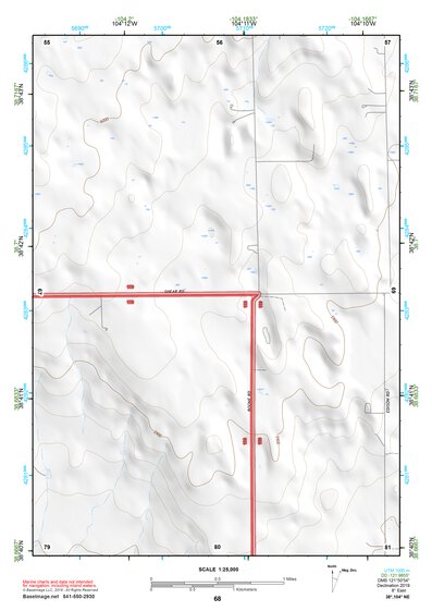 38104NE Page 68 Colorado Springs Topo Preview 1