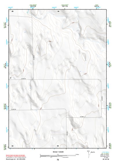 38104NE Page 72 Colorado Springs Topo Preview 1