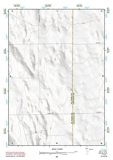 38104NE Page 83 Colorado Springs Topo Preview 1